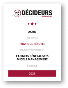 Classement Leaders League - Middle Management - Achil 2022 Classement Leaders League - Middle Management - Achil 2022
