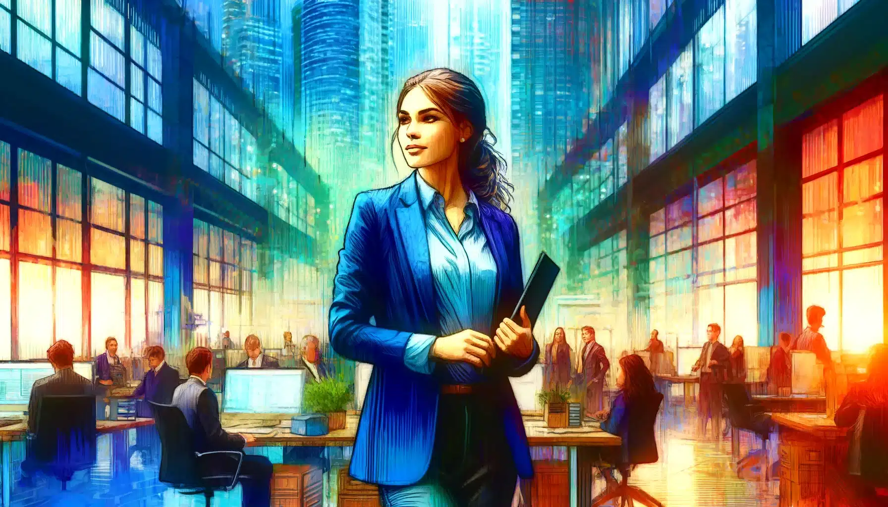 fiche de poste office manager