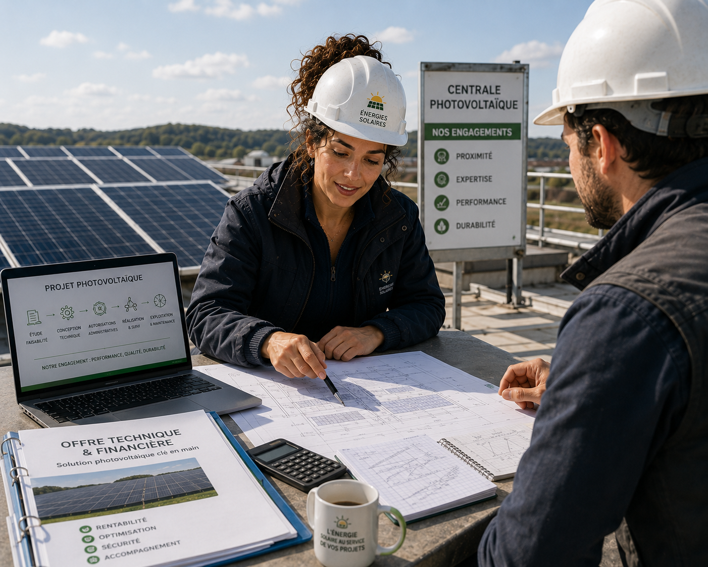 charge d affaires photovoltaique