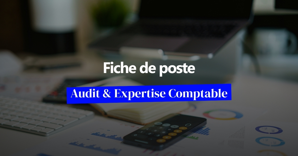 fiche de poste aec audit expertise comptable