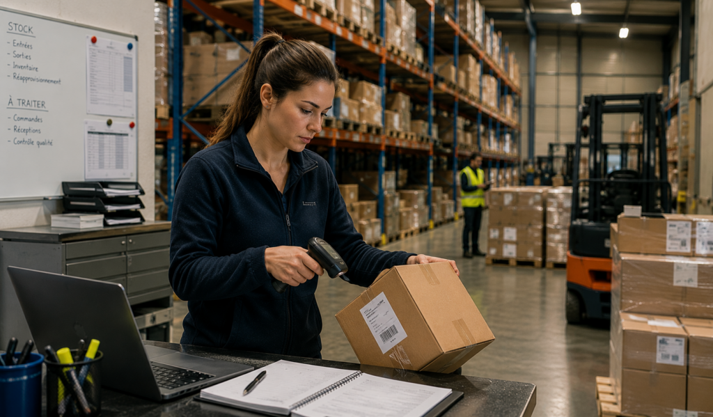 gestionnaire de stock
