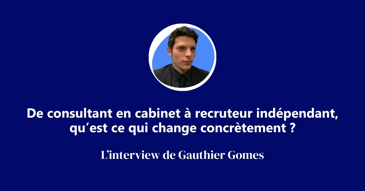 consultant cabinet recruteur independant gauthier