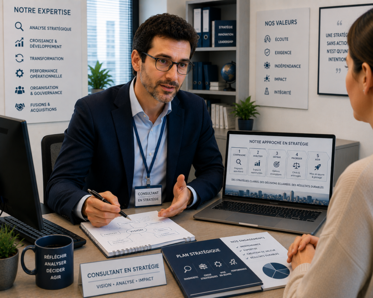 Fiche de poste – Consultant en stratégie (F/H/X)