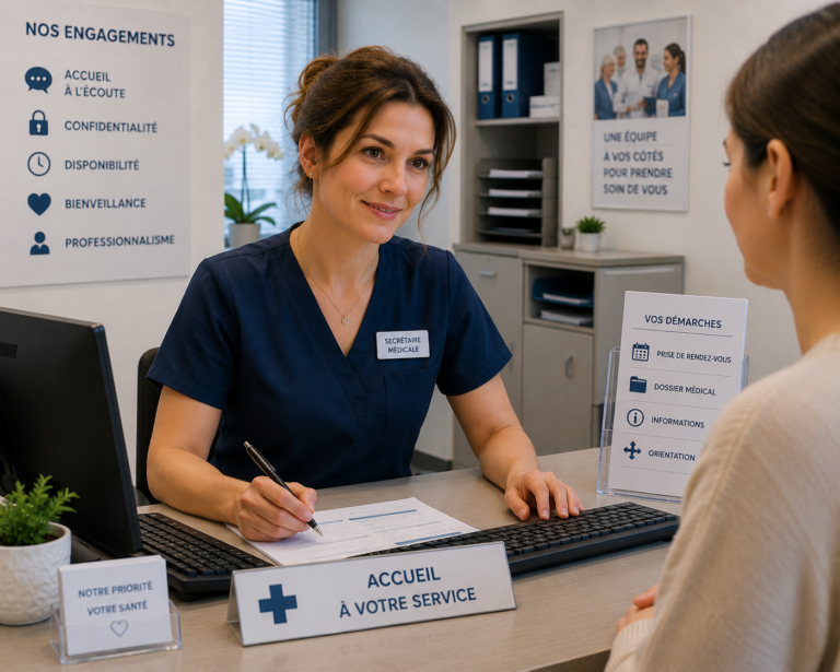 Fiche de poste – Secrétaire médicale (F/H/X)
