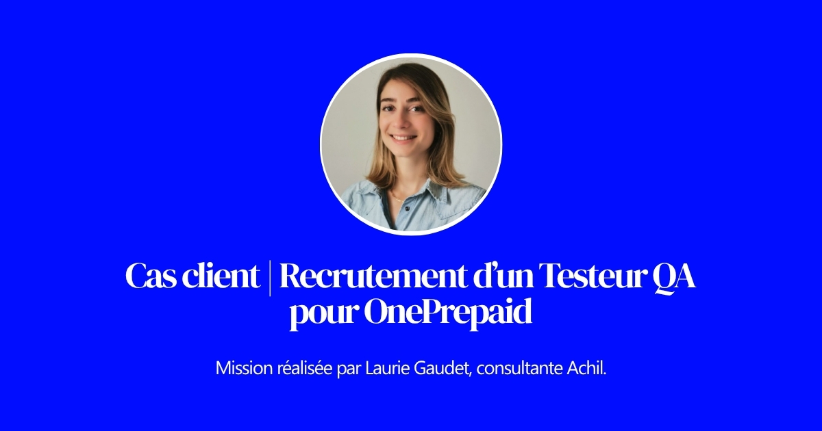 cas client laurie one prepaid testeur qa