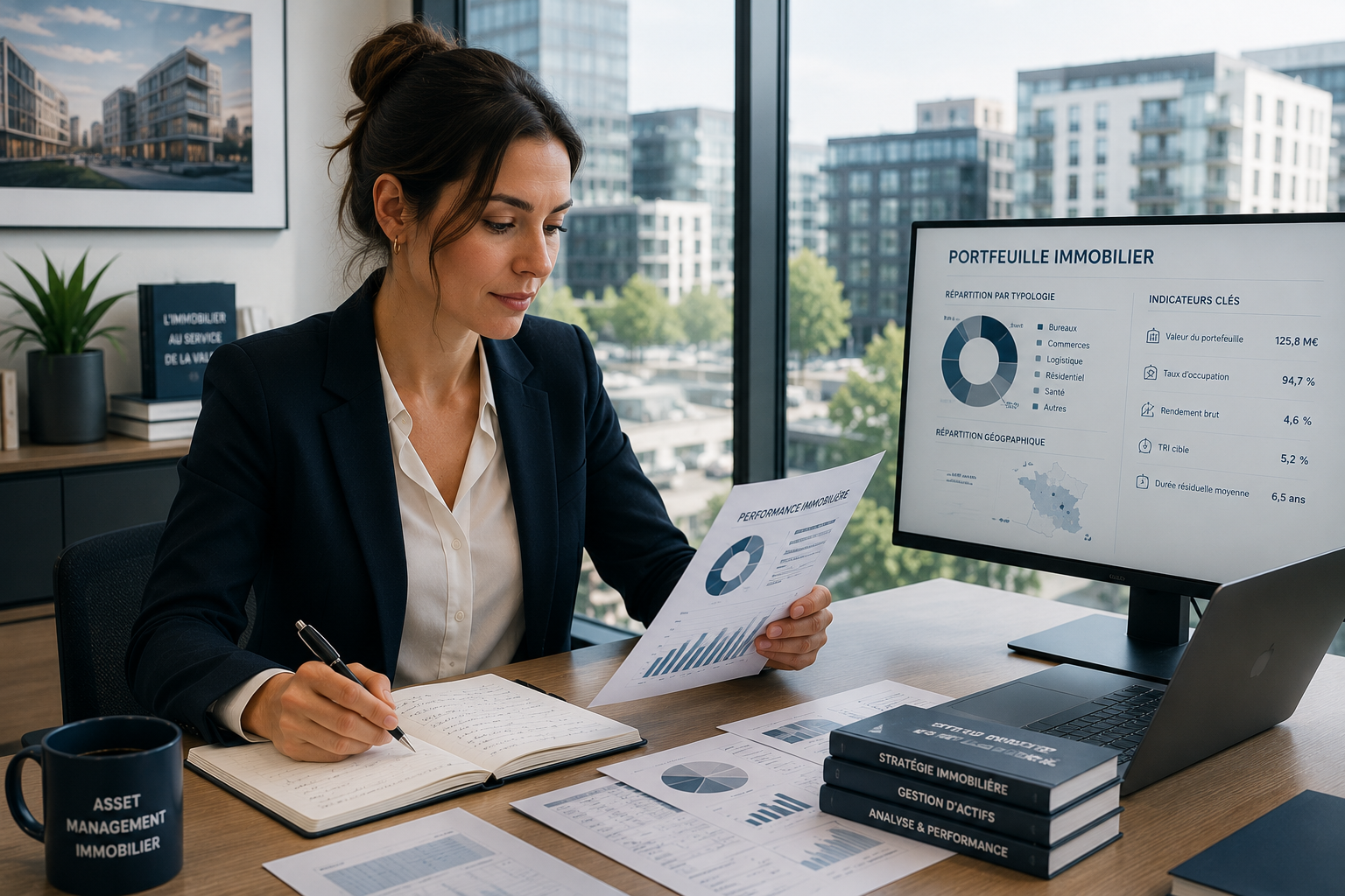 fiche de poste asset manager immobilier